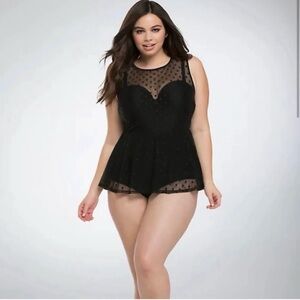 Torrid retro swim dress size 4